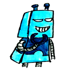 [LINEスタンプ] Robot family