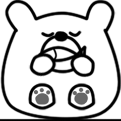 [LINEスタンプ] MIMI is a white bear