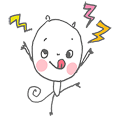 [LINEスタンプ] Silly Monkeys