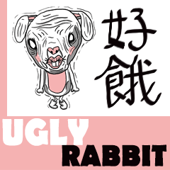 [LINEスタンプ] UGLY ZOO-UGLY RABBIT