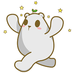 [LINEスタンプ] Love the Earth Bear Egg