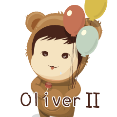 [LINEスタンプ] Oliver's life 2