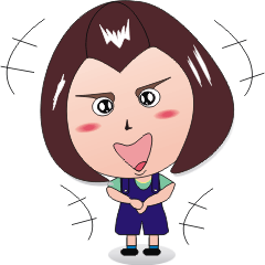 [LINEスタンプ] 少女の美しさのヒント