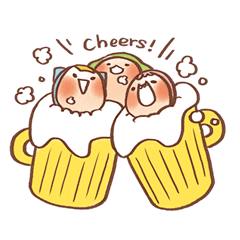 [LINEスタンプ] mini Hana 's diary