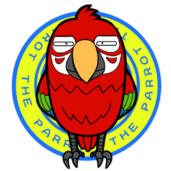 [LINEスタンプ] THE PARROT