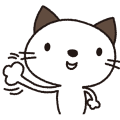 [LINEスタンプ] ラッキーキャット かめたん