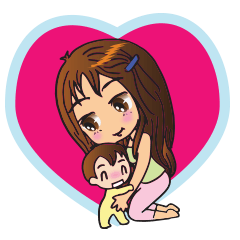 [LINEスタンプ] Mom is...