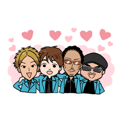 [LINEスタンプ] クーリーハイハーモニー