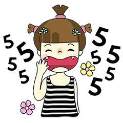 [LINEスタンプ] Malee Jung