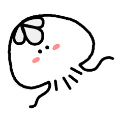 [LINEスタンプ] クラゲとともに