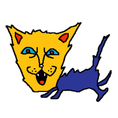 [LINEスタンプ] 黒猫のぐ～ちゃん