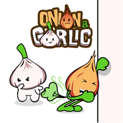 [LINEスタンプ] Onion ＆ Garlic