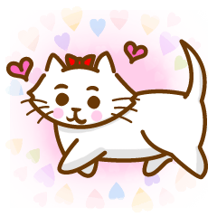 [LINEスタンプ] お散歩Cat