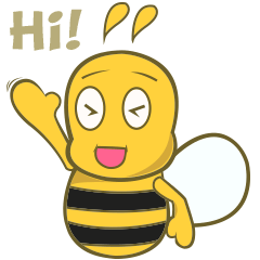 [LINEスタンプ] Smart Bee