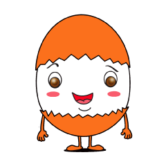 [LINEスタンプ] egg baby baby