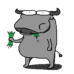 [LINEスタンプ] Mookun the water buffalo #2