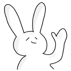 [LINEスタンプ] Smiling Rabby