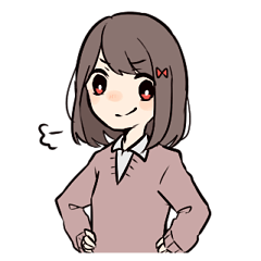 [LINEスタンプ] 少女Eさん