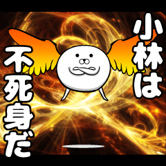 [LINEスタンプ] 私、小林ですが…（スタンプ/40個）