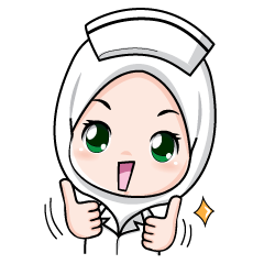 [LINEスタンプ] Lovely Muslimah Nurse