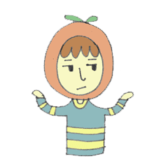 [LINEスタンプ] ORANGEE BOY