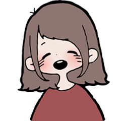 [LINEスタンプ] 表情豊かな女の子