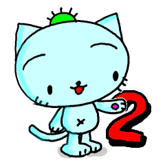 [LINEスタンプ] さぼてんねこのさぼにゃん2