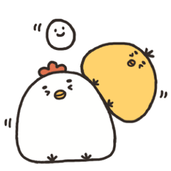 [LINEスタンプ] とりたまちゃん
