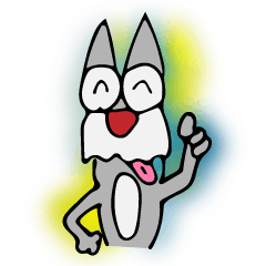 [LINEスタンプ] ジョン ザ シュナウザー