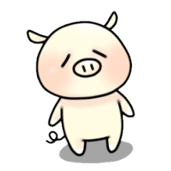 [LINEスタンプ] ぶたのばぶちゃん