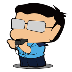 [LINEスタンプ] instructors come