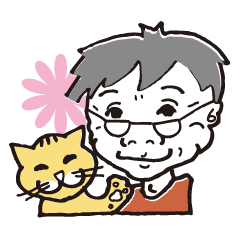 [LINEスタンプ] 猫おぢさん