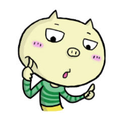 [LINEスタンプ] ブタのちゃんぶ～！！