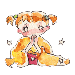 [LINEスタンプ] お着物のようせいたち