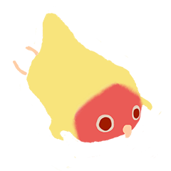 [LINEスタンプ] Pudding is a parrot