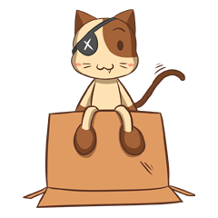 [LINEスタンプ] Daily life of a cat. +
