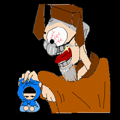 [LINEスタンプ] Scholar＆grandfather