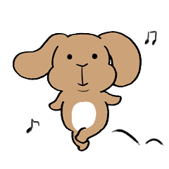 [LINEスタンプ] Going and coming marble