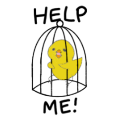 [LINEスタンプ] だらだら小鳥のスタンプ