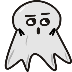 [LINEスタンプ] 黒と白のフロート