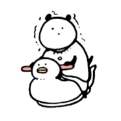 [LINEスタンプ] セーター犬