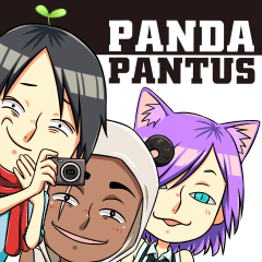 [LINEスタンプ] PandaPantus - daily life