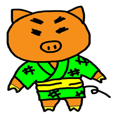 [LINEスタンプ] トン吉くん