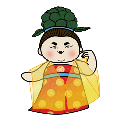 [LINEスタンプ] The beauty and sorrow of chubby princess