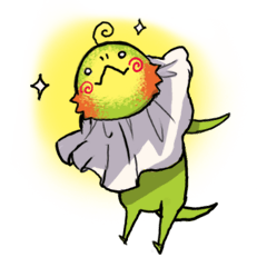 [LINEスタンプ] It's a lizard very M