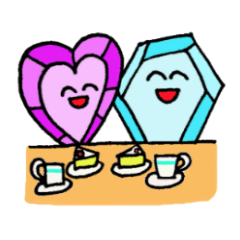 [LINEスタンプ] カラフルなジュエリー
