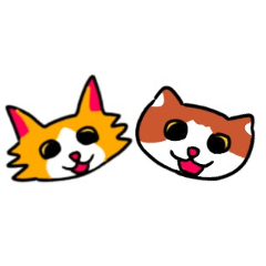[LINEスタンプ] moca＆coco