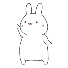 [LINEスタンプ] ぷにゃうさの画像（メイン）