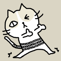 [LINEスタンプ] cool cool cat 3