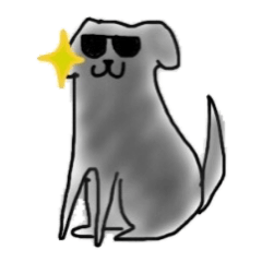 [LINEスタンプ] Labrador English Edition